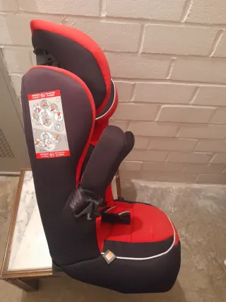Silla Coche Ferrari Roja y Negra