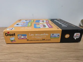 Juego de mesa Los Opuestos Diset Puzzles