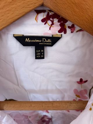 Camisa Massimo Dutti floral S