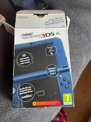 Nintendo 3DS XL Azul + Animal Crossing