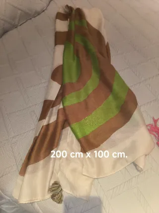 Chal con diseño estampado