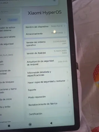 Tablet Redmi Negra Buen Estado