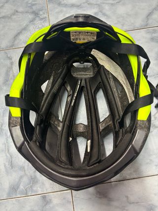 Casco Rockrider XC Negro y Amarillo