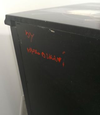 Cassettiera Mauro Burani dipinta a mano