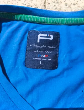 T-shirt Penelope New York Azul Tamanho M