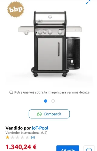 Barbacoa Weber Spirit