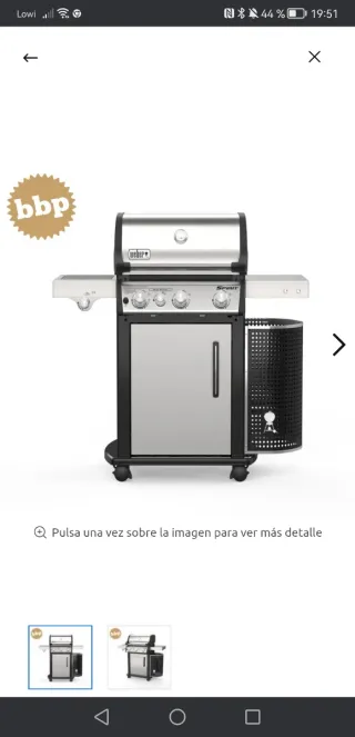 Barbacoa Weber Spirit