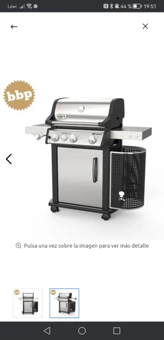 Barbacoa Weber Spirit