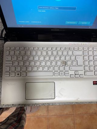 Portátil Sony VAIO Blanco
