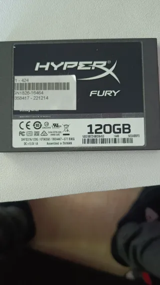 SSD HyperX FURY 120GB