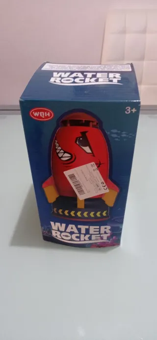 Rociador de agua cohete para niños
