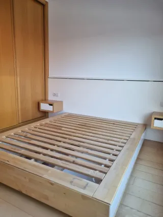 Canapé de madera 200 x 160 x 26