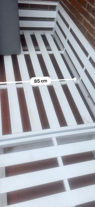 Conjunto de jardín usado solo  1 temporada