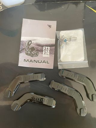 Tavola da snowboard Pathron Sensei 154 con attacchi