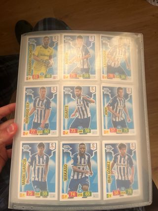 Lote cromos Panini ,FIFA 365 ,Adrenalyn...