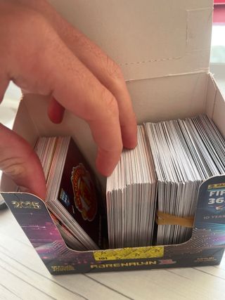 Lote cromos Panini ,FIFA 365 ,Adrenalyn...