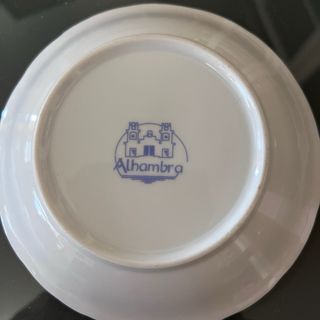 Vajilla Alhambra 14 piezas vintage