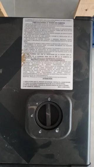 Estufa Gas Butano Nevercold N4200 4.2kW