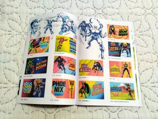 ÁLBUM GUÍA SUPERHÉROES MARVEL. ESTE. Checklist