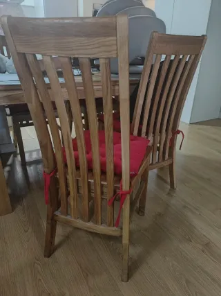 Sillas Comedor Madera Maciza (4 uds)