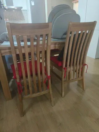 Sillas Comedor Madera Maciza (4 uds)