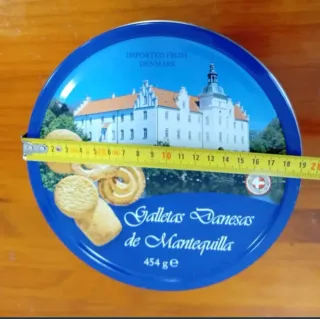 Caja de metal vintage Danesas