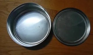 Caja de metal vintage Danesas