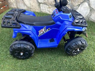 Coche eléctrico infantil 4x4 azul