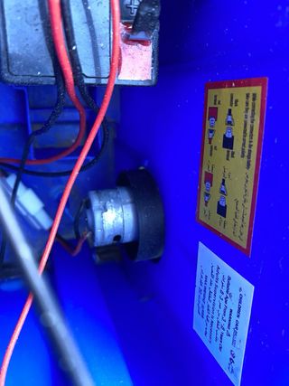 Coche eléctrico infantil 4x4 azul