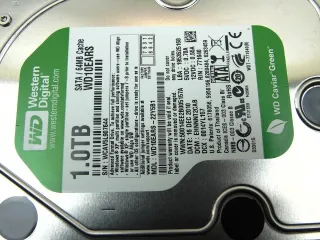 Disco Duro 1TB WD Green WD10EARS - Silencioso