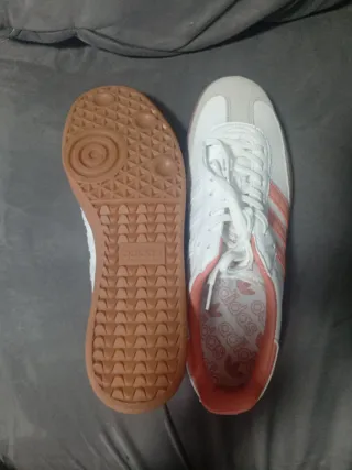 Adidas Samba Blancas y Rosas