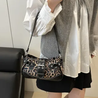 Borsa Y2K Leopardata
