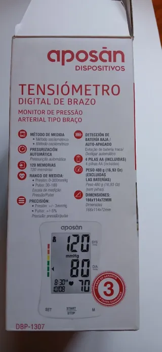Tensiómetro Aposán Brazo Digital