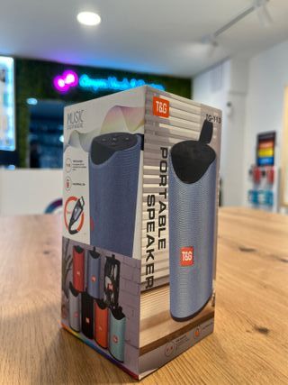 Altavoz Portátil T&G TG-113 Azul