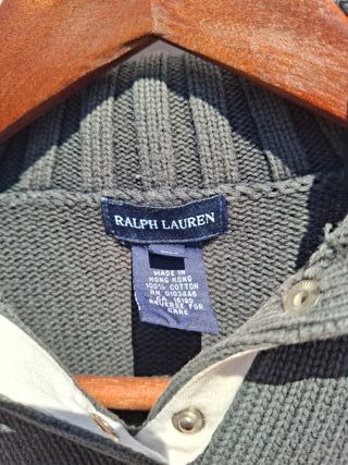 Jersey Ralph Lauren verde talla S