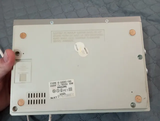 Radiosveglia Philips D3200 vintage