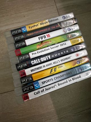 Pack 10 Juegos PS3