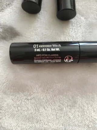 Claríns mascara pestañas XXL 4 unidades