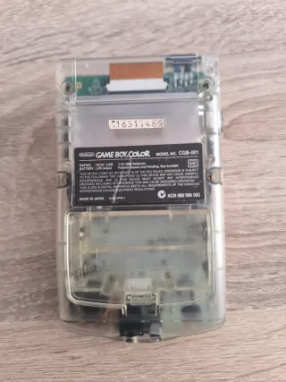 Nintendo Game Boy Color Transparente