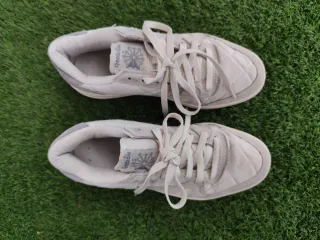 Zapatillas Reebok Beige, Gris y blanco