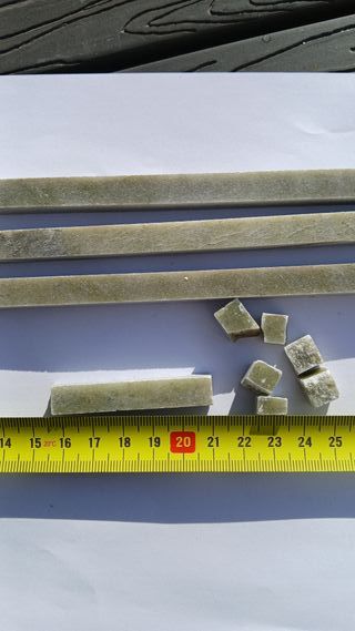 Bacchette Mosaico Verde Laguna Pietra