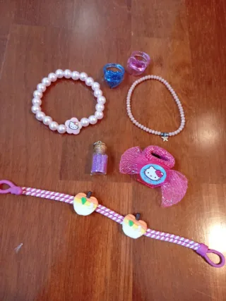 Lote Joyas Niña y Anillos.