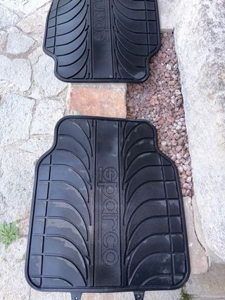 Coppia Tappeti Gomma Auto SPARCO