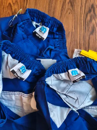 Pantaloncini da lavoro MARCA blu
