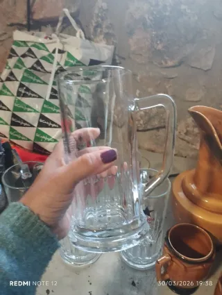 Bicchieri di birra Estrella Damm (6 unità)