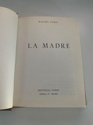 La Madre - Maximo Gorki
