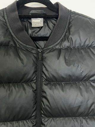 Gilet Puma nero imbottito taglia S/M