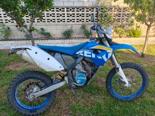 Husaberg 570 FE 2009 ITV y puesta a punto