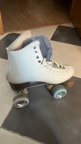 Patines artísticos blancos Bellati. Talla 37
