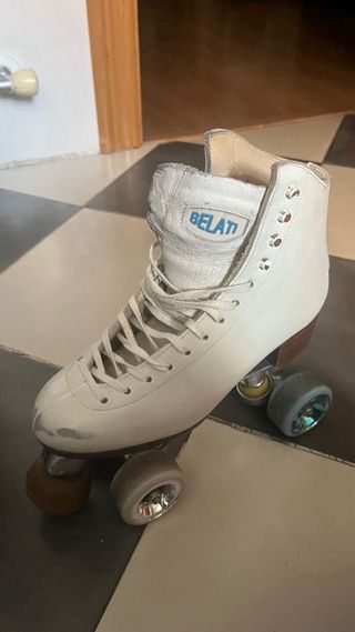 Patines artísticos blancos Bellati. Talla 37